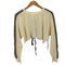 アクレント ACLENT Back ribbon rib knit tops レディース FREE