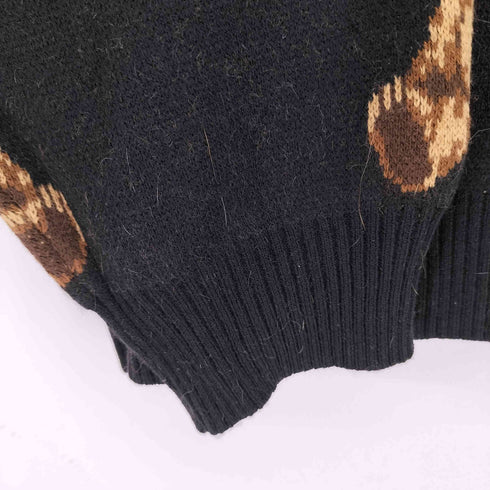 ウィゴー WEGO クマ総柄ビックカーデ レディース