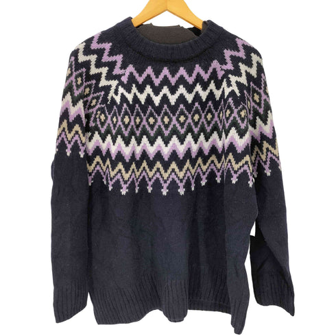 バブアー Barbour MIDHURST KNIT ミッドハースト ニット ノルディック柄 レディース UK:14