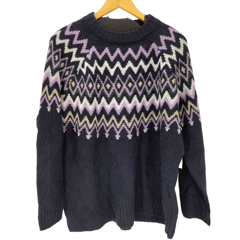 バブアー Barbour MIDHURST KNIT ミッドハースト ニット ノルディック柄 レディース UK:14