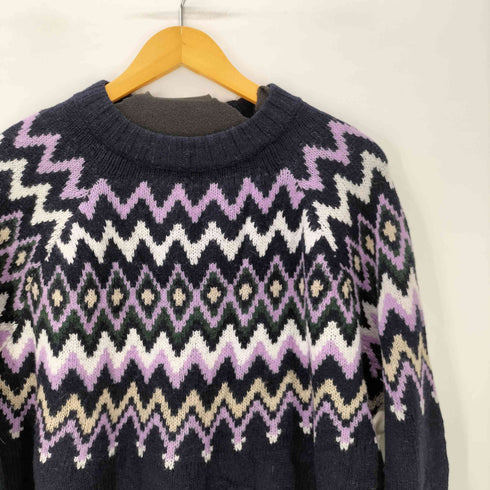 バブアー Barbour MIDHURST KNIT ミッドハースト ニット ノルディック柄 レディース UK:14