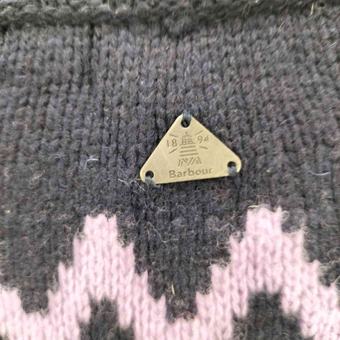 バブアー Barbour MIDHURST KNIT ミッドハースト ニット ノルディック柄 レディース UK:14