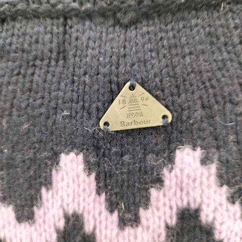 バブアー Barbour MIDHURST KNIT ミッドハースト ニット ノルディック柄 レディース UK:14