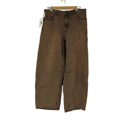 ジーユー GU バレルレッグジーンズ メンズ JPN:XXL