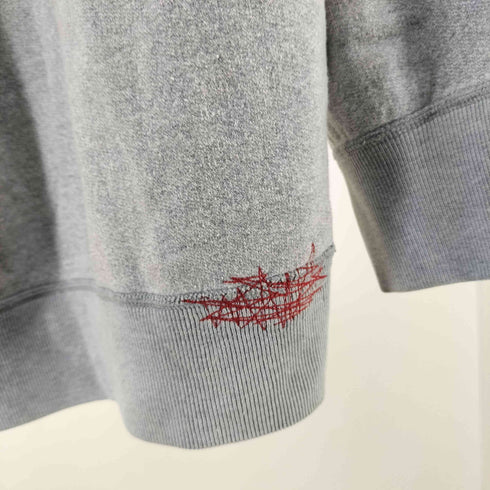 ヒステリックグラマー HYSTERIC GLAMOUR ダメージ加工 プルオーバーパーカー レディース FREE