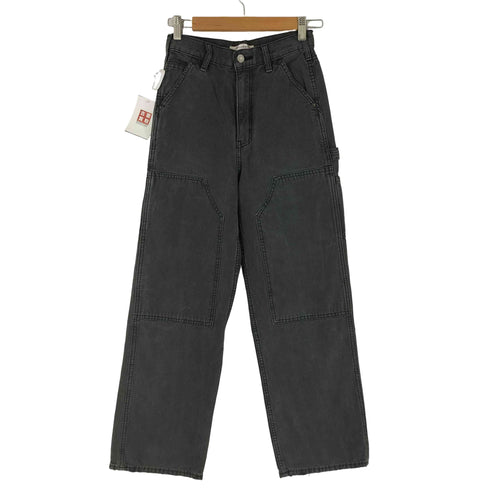 マウジー moussy HW DOUBLE KNEE STRAIGHT レディース