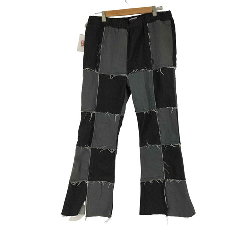 プニュズ PUNYUS パッチワークデニムフレアパンツ レディース JPN:3