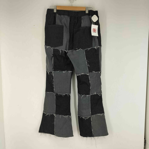 プニュズ PUNYUS パッチワークデニムフレアパンツ レディース JPN:3
