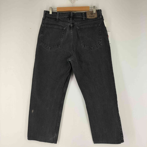 ラングラー Wrangler Relax Fit Black Denim Pants メンズ 34×32