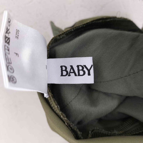 バビロン BABYLONE ツイルタックボリュームパンツ レディース FREE