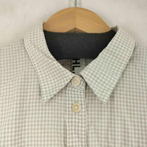 エムエイチエル MHL. ギンガムチェック L/S シャツ レディース JPN:1