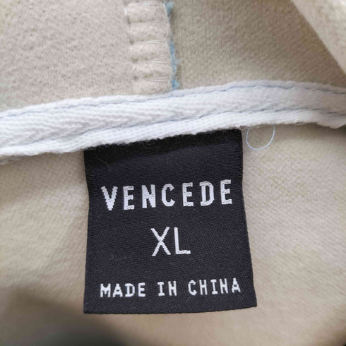 VENCEDE フロントデザインボア切り替えフーディー レディース