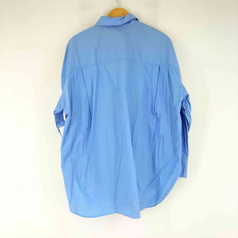 ザラ ZARA L/S コットンシャツ レディース import:L