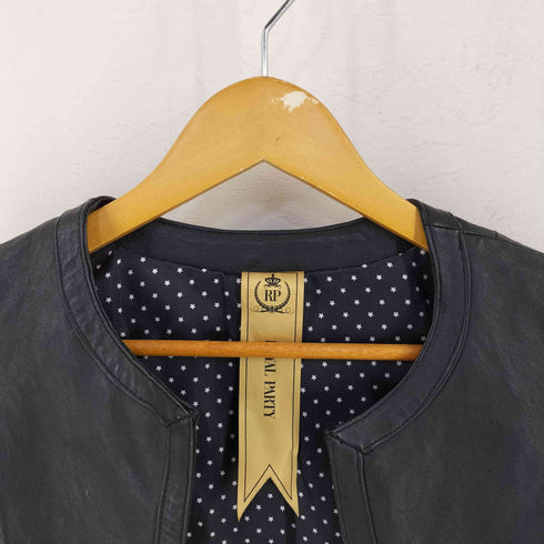 ロイヤルパーティー ROYAL PARTY PIGSKIN シングルレザージャケット レディース JPN:38