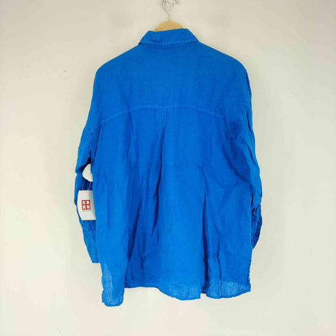 ザラ ZARA リネン L/S シャツ レディース US XS