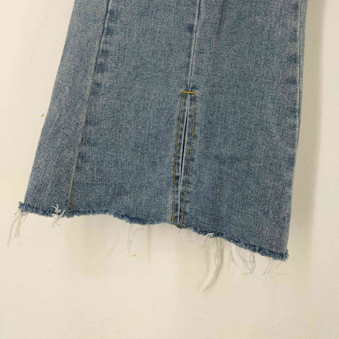 プニュズ PUNYUS フロントスリットデニムフレアパンツ レディース JPN:2