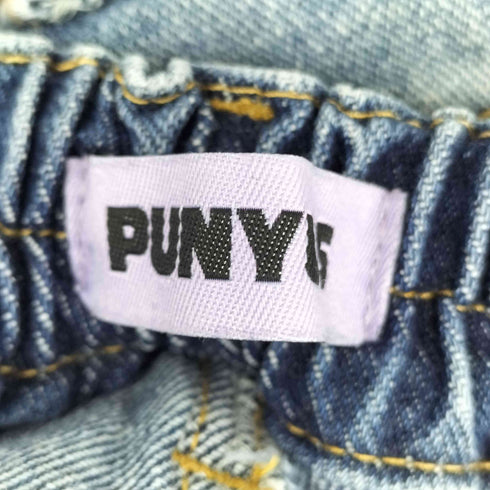 プニュズ PUNYUS フロントスリットデニムフレアパンツ レディース JPN:2