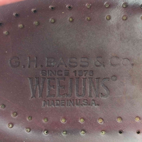 ジーエイチバス G.H.BASS MADE IN USA WEEJUNS ペニーローファー メンズ