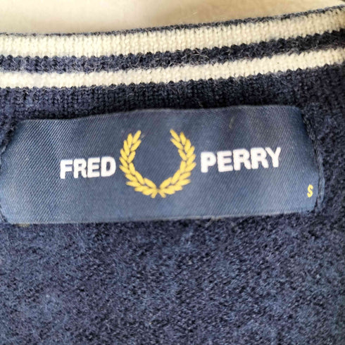 フレッドペリー FRED PERRY Merino Cardigan Cardigan レディース JPN:S