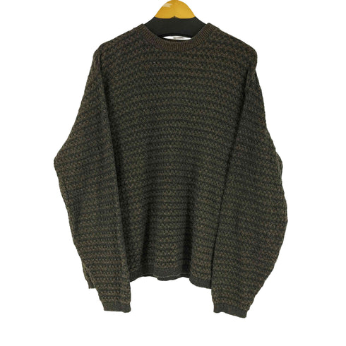 BILLBLASS MADE IN USA アクリル混 コットンクルーネックニット メンズ import:L