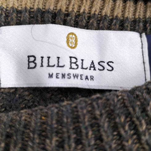 BILLBLASS MADE IN USA アクリル混 コットンクルーネックニット メンズ import:L