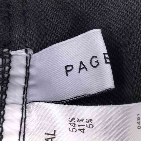 ページボーイ PAGEBOY ワイドフリーカットデニム レディース FREE