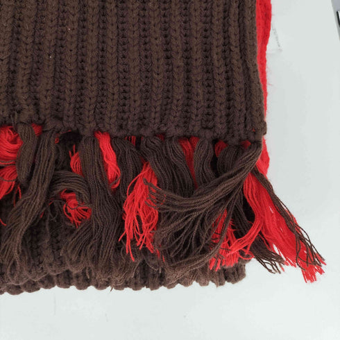 レイビームス Ray BEAMS 2トーン リブ ロング マフラー レディース