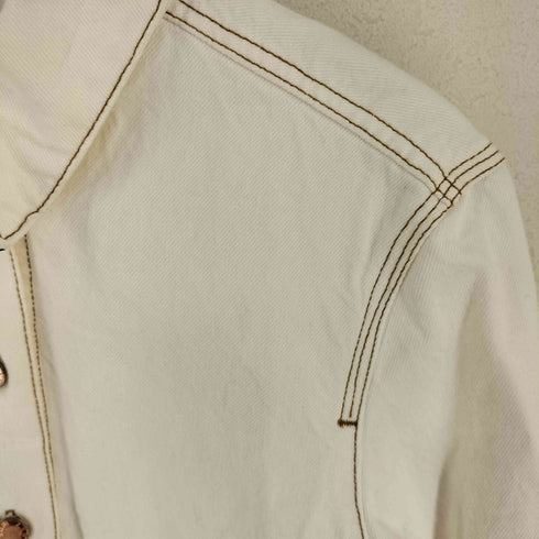 ザラ ZARA ショートデニムジャケット トラッカー レディース import:XS
