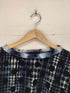 ワイズ Ys HOUNDTOOTH DOTS TULLE CROPPED ROUND NECK T レディース 2