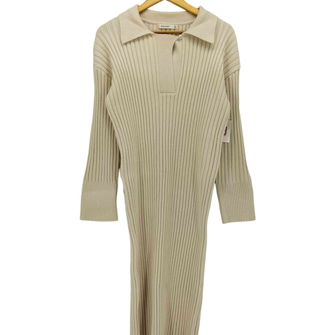 マウジー moussy POLO LOOSE KNIT DRESS レディース JPN:1