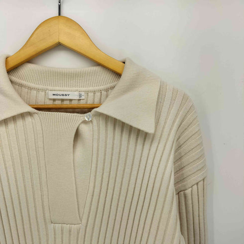 マウジー moussy POLO LOOSE KNIT DRESS レディース JPN:1