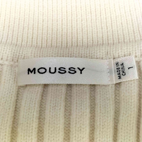 マウジー moussy POLO LOOSE KNIT DRESS レディース JPN:1