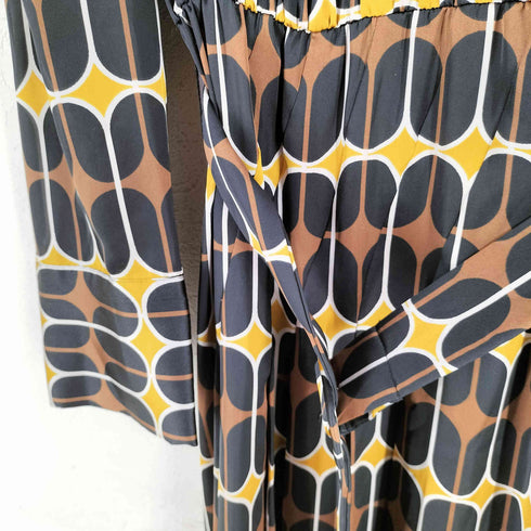 ザラ ZARA 総柄ワンピース レディース import:S