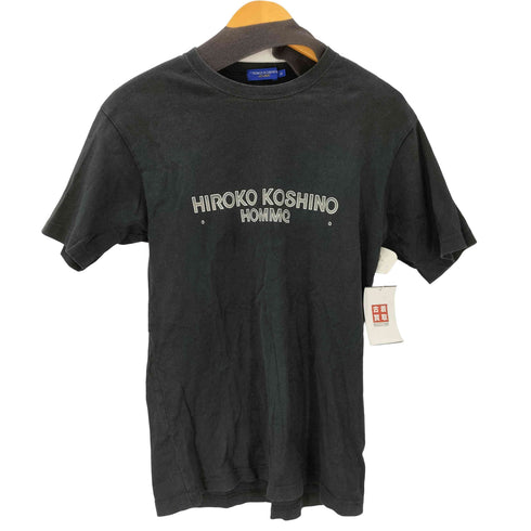 ヒロココシノオム HIROKO KOSHINO HOMME プリント ロゴ Tシャツ メンズ JPN:M