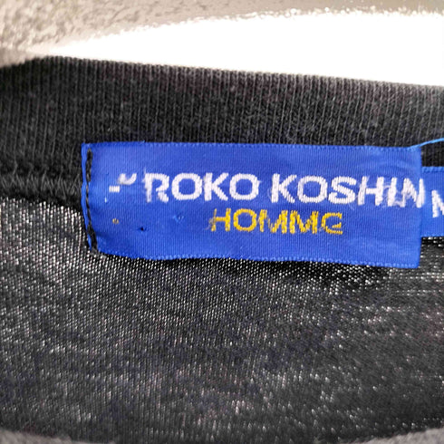 ヒロココシノオム HIROKO KOSHINO HOMME プリント ロゴ Tシャツ メンズ JPN:M