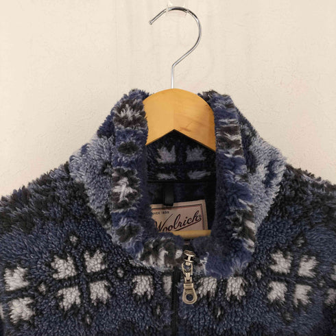 ウールリッチ WOOLRICH USA製 フリースプルオーバー メンズ import:M