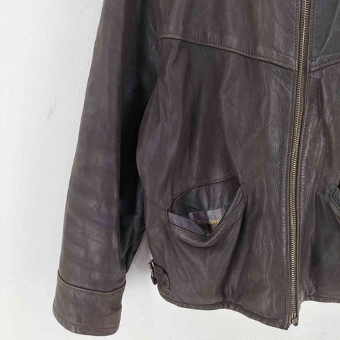 VERA PELLE イタリア製 レザージャケット メンズ