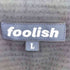 FOOLISH AdRoCk2 オープンカラーシャツ メンズ import:L