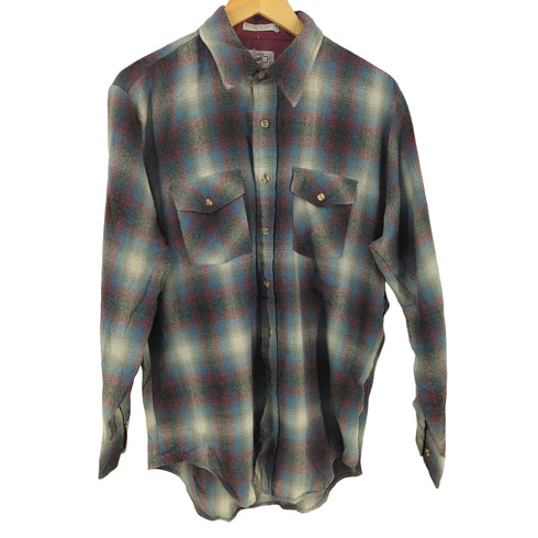 CLEAR CREEK オンブレチェック シャツ メンズ import:L