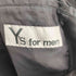 ワイズフォーメン Ys for men 24AW GABARDINE 4-POCKET 3-BUTTON JACKET ウールギャバ 3B テーラード ジャケット メンズ JPN:3
