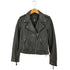 ザラ ZARA SHEEP SKIN ライダースジャケット レディース import:M
