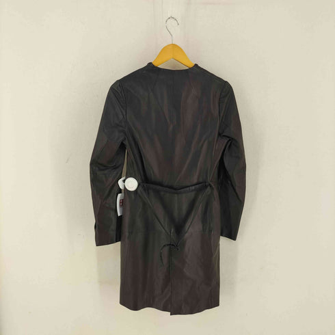 アイシービー ICB LAMB SKIN レザーコート レディース 2