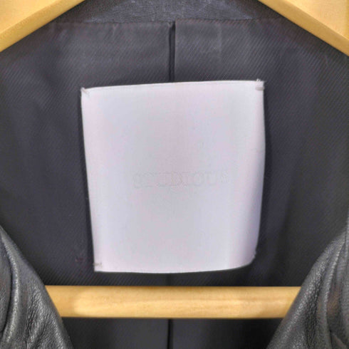 ステュディオス STUDIOUS SHEEP SKIN ライダースジャケット レディース JPN:0