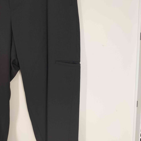 ワイズフォーメン Ys for men 25SS WOOL GABARDINE RIGHT AND LEFT LEG POCKETS PANTS ウール ギャバ ライト アンド レフト レッグ パンツ メンズ JPN:2