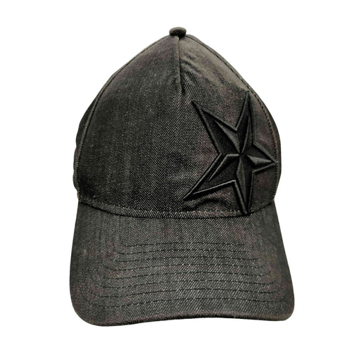 ニューエラ NEW ERA スター 刺繍 ブラック デニム 6パネル キャップ スナップバック メンズ