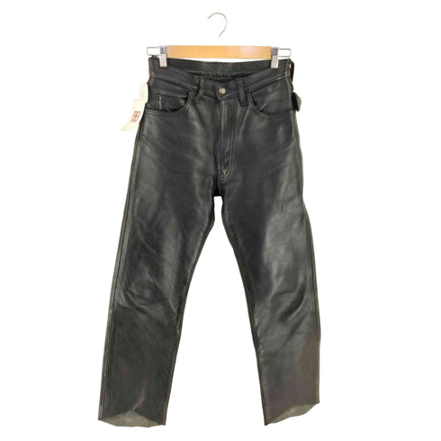 AERO LEATHER 初期タグ 90S STEERHIDE LEATHERパンツ メンズ US:28-29