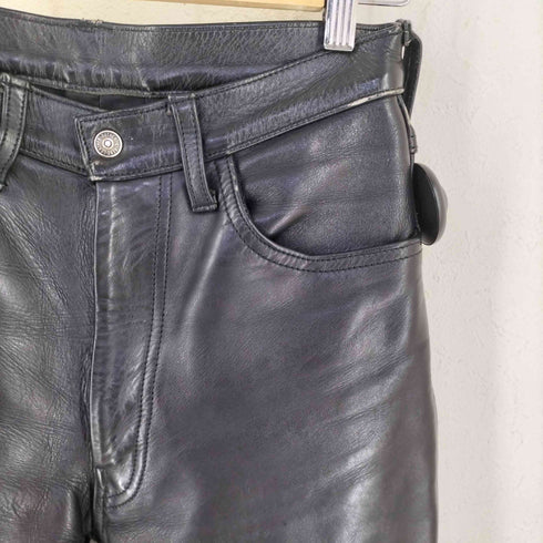 AERO LEATHER 初期タグ 90S STEERHIDE LEATHERパンツ メンズ US:28-29