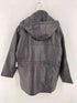HARAJUKU MOTHER LAMB SKIN フーデットレザージャケット メンズ JPN:M