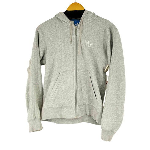 アディダス adidas 3ストライプ ジップアップ パーカー レディース JPN:XS