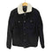 ザラ ZARA 裏地ボア コーデュロイ トラッカージャケット メンズ import:M